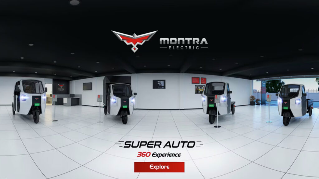Virtual Showroom for EV 3-Wheeler Variants